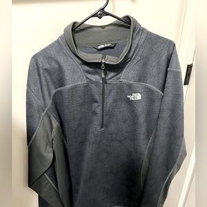 XXL North Face Pull over half zip